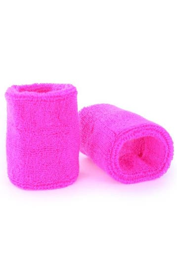 Zweetbandjes Fluor Roze, Verzenden, Nieuw