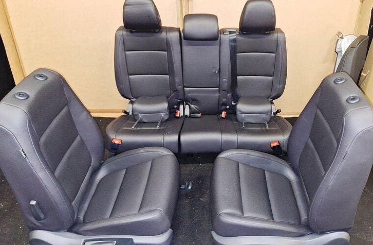 VW Tiguan 2012+ Interieur Stoelen Stoel Set Leer Leder zgan, Auto-onderdelen, Interieur en Bekleding, Verzenden