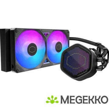 Cooler Master MasterLiquid Atmos II Pixel LED 240 - Zwart, Computers en Software, Computerkoelers, Verzenden, Nieuw