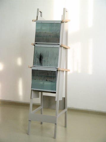 Jan Pieter De Graaf - Kast - Glas, Hout, Multiplex -