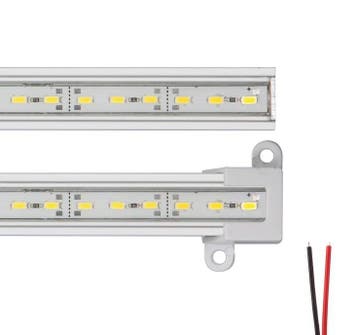 LED strip 21cm in Aluminium Profiel - outdoor IP65 - Neutraa, Ophalen of Verzenden, Nieuw