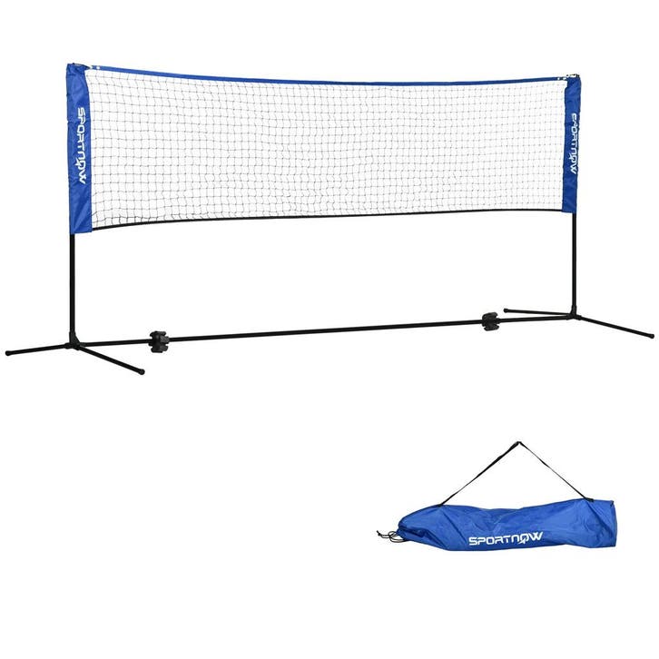 SPORTNOW Badmintonnet Set 103/120/155H Cm, Opvouwbaar &amp;, Sport en Fitness, Rugby, Nieuw, Verzenden