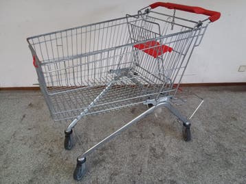 Wanzl Winkelwagen - B60 x D110 x H108 cm - 178liter