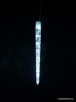 5 LED ijspegels snowing down effect COOL WHITE, Diversen, Kerst, Ophalen of Verzenden, Nieuw