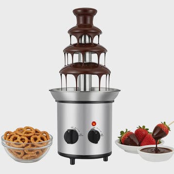 4-Laags Chocoladefontein Machine 1.8L - Perfect voor Feesten, Verzenden, Nieuw