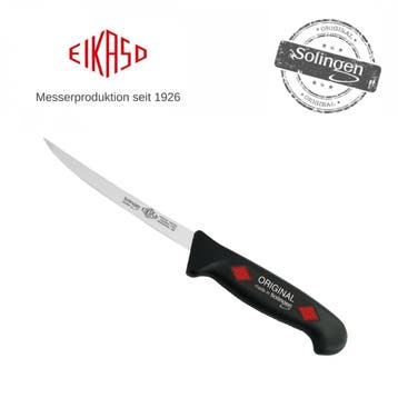 Eikaso Solingen Flexibel Fileermes 12 cm – Perfect voor V., Ophalen of Verzenden, Nieuw, Rvs of Chroom
