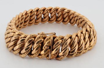 Zonder minimumprijs - Armband - 18 karaat Geel goud, Nieuw