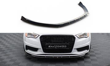 Front splitter voor Audi A3 8V Sedan (Standaard), Auto diversen, Ophalen of Verzenden