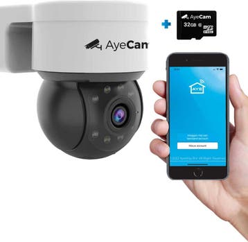 AyeCam Beveiligingscamera voor Buiten - 360PRO FULL HD -, Ophalen of Verzenden, Zo goed als nieuw
