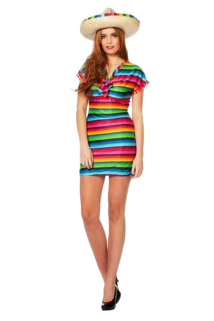 Mexicaans jurkje carnaval, Kleding | Dames, Carnavalskleding en Feestkleding, Nieuw, Ophalen of Verzenden