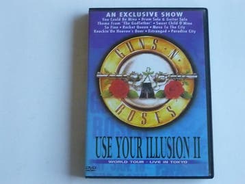 Guns n Roses - Use your Illusion II / Live in Tokyo (DVD), Ophalen of Verzenden, Zo goed als nieuw