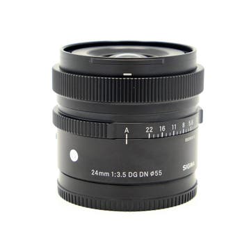 Sigma 24mm F3.5 DG DN Contemporary Sony E-mount (Occasion), Audio, Tv en Foto, Fotografie | Lenzen en Objectieven, Ophalen of Verzenden