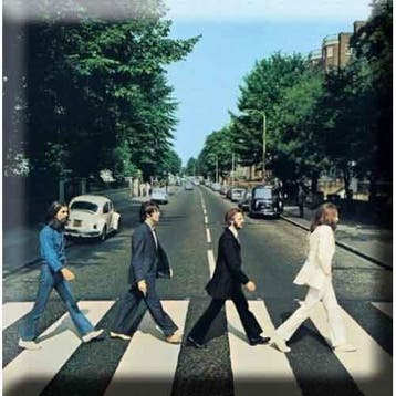 The Beatles - Abbey Road Koelkast Magneet  off. merchandise, Ophalen of Verzenden, Nieuw, Gebruiksvoorwerp