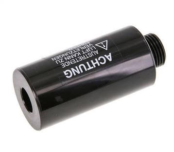 G1/2 Aluminium Free-Flow Geluidsdemper Pneumatiek, Verzenden, Nieuw