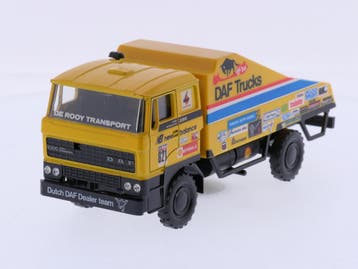 Schaal 1:50 Lion Car DAF 3300 Rally Parijs-Dakar 1985 Jan..., Ophalen of Verzenden, Gebruikt