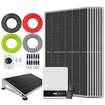 Zonnepanelen Pakket Platdak 5.6 kW 10x 560Wp, Ophalen of Verzenden, Nieuw