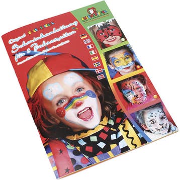 Eulenspiegel Schmink Booklet, 19 schmink-ontwerpen, 1 stuk, Nieuw