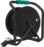 2dekans | VONROC PRO Kabelhaspel 25m – IP44 – Neopreenkabel, Ophalen of Verzenden, Zo goed als nieuw