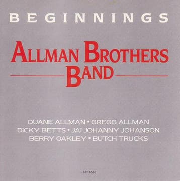 cd - The Allman Brothers Band - Beginnings, Verzenden, Zo goed als nieuw