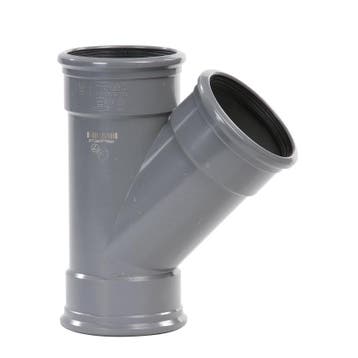 Pipelife manchet T-stuk 3x Mof 45gr 200x160 SN8, Ophalen of Verzenden, Nieuw