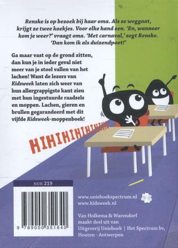 Kidsweek moppenboek / Kidsweek / 5 9789000351640 Kidsweek, Verzenden, Zo goed als nieuw, Kidsweek