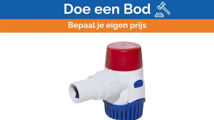 Bieden: Rule 1100 GPH Bilgepump 24V - Dompelpomp, Watersport en Boten, Bootonderdelen, Kombuis en Sanitair, Nieuw, Zeilboot of Motorboot