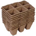 Talen Tools Biologisch Afbreekbare Turftray - 6 Potjes, Tuin en Terras, Kweekspullen, Ophalen of Verzenden, Nieuw