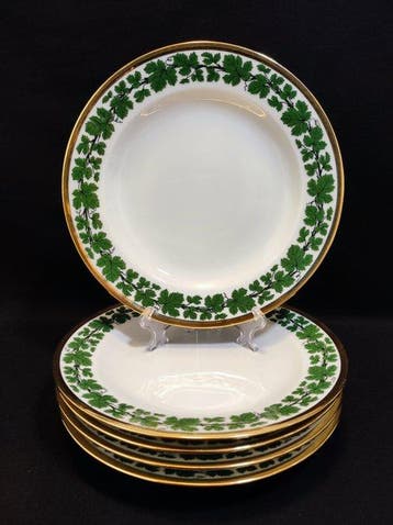Meissen - Ontbijtbord (5) - Dessertteller 5er Set Ø 18,5 cm
