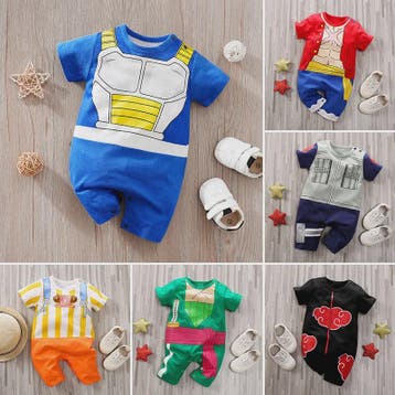 Baby Jumpsuit met Anime Print - Katoen - Zomerkleding 0-18 M, Verzenden, Nieuw