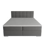 Boxspring Seattle - 180x200cm - Lichtgrijs, Verzenden, Nieuw