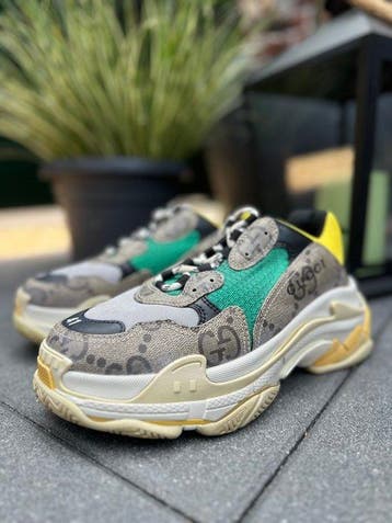 Gucci X Balenciaga - Tripple S - Sneakers - Maat: EU 41, Nieuw