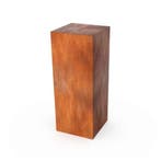 Geroba C3 sokkel vierkant 300x300x900mm - Cortenstaal, Verzenden, Nieuw