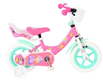 Barbie Kinderfiets - Meisjes - Mag Wheels - 12 inch - Roze, Verzenden, Nieuw, 14 inch of minder