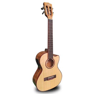 Korala UKT-830-CE Arched Back Tenor ukulele Semi akoestisch, Ophalen of Verzenden, Nieuw