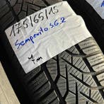 2 x Semperit 175-65-15 Winterbanden 7mm, Gebruikt, 15 inch, 175 mm, Band(en)