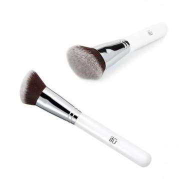 ilu Angled Blush Kabuki Brush-301, Ophalen of Verzenden, Nieuw, Make-up
