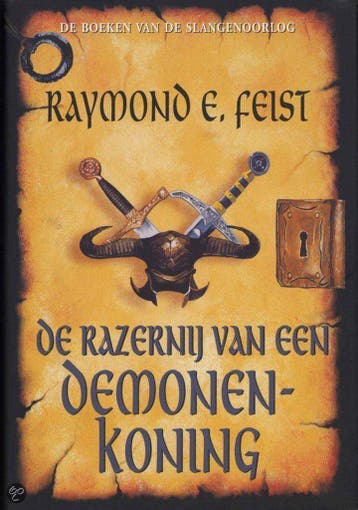 RAZERNIJ VAN EEN DEMONENKONING - Raymond E. Feist, Boeken, Verzenden, Gelezen, Raymond E. Feist