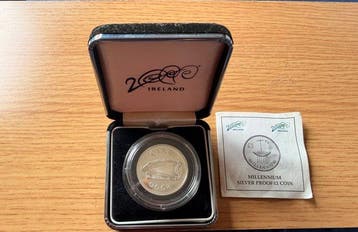 Ierland. 1 Pound 2000, Millennium (Zonder minimumprijs)