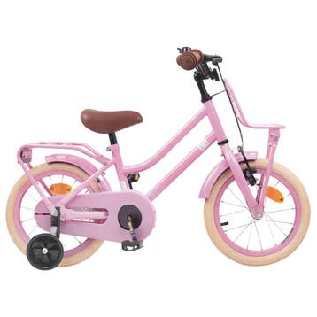 vidaXL Kinderfiets 14 Inch voor 3-5 jaar oud Lichtroze, Verzenden, Nieuw