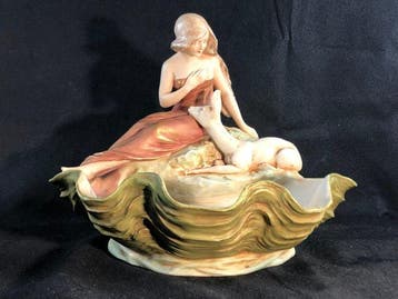 Royal Dux Porzellan-Manufaktur - Tafelmiddenstuk - Shell
