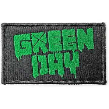 Green Day - Logo - patch officiële merchandise, Ophalen of Verzenden, Nieuw, Kleding