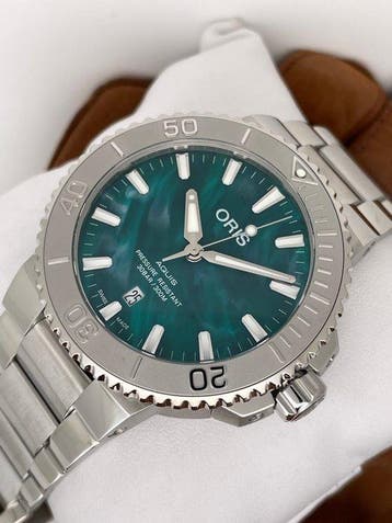 Oris - Aquis Date X Bracenet Automatic - Zonder minimumprijs, Nieuw