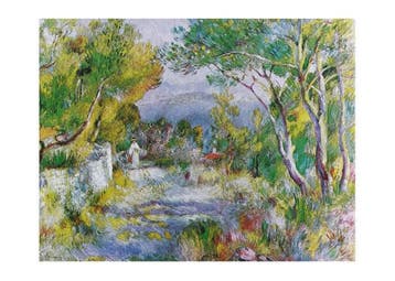 Kunstdruk Auguste Renoir - LEstaque, 1882 70x50cm, Verzenden, Nieuw