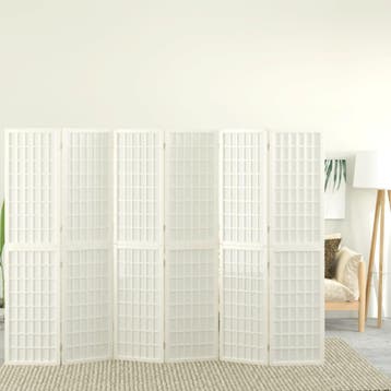 vidaXL Kamerscherm inklapbaar 6 panelen Japanse stijl, Verzenden, Nieuw