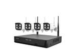 Veiling - Set van 4 cameras met NVR, Nieuw