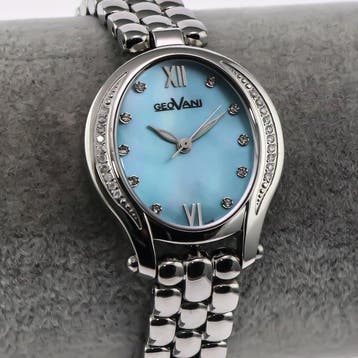 Geovani - Swiss Diamond Watch - GOL590-SS-D-9A - Zonder, Sieraden, Tassen en Uiterlijk, Nieuw