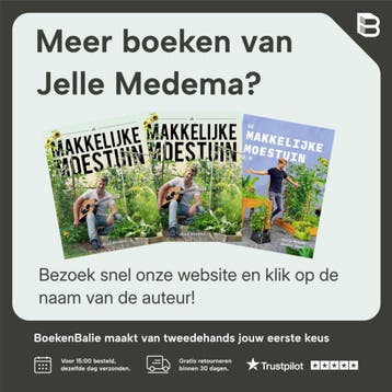 Het Grote Makkelijke Moestuin Kinderboek - Jelle Medema - A4, Verzenden, Gelezen, Jelle Medema