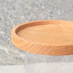 HOCHO Beukenhouten Wijnglas Deksel 90x15 mm – Met Snackpl., Ophalen of Verzenden, Nieuw