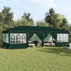 vidaXL Partytent Groen 800 x 400 x 266 cm Polyetheen, Tuin en Terras, Partytenten, Verzenden, Nieuw, Partytent
