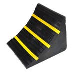 Rubberen wielkeg voor grote vrachtwagen  -  Geel & Zwart  -, Verzenden